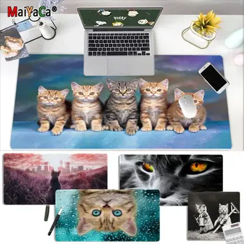 

MaiYaCa Hot Sales Aminal cat Beautiful Anime Mouse Mat Free Shipping Large Mouse Pad Keyboards Mat
