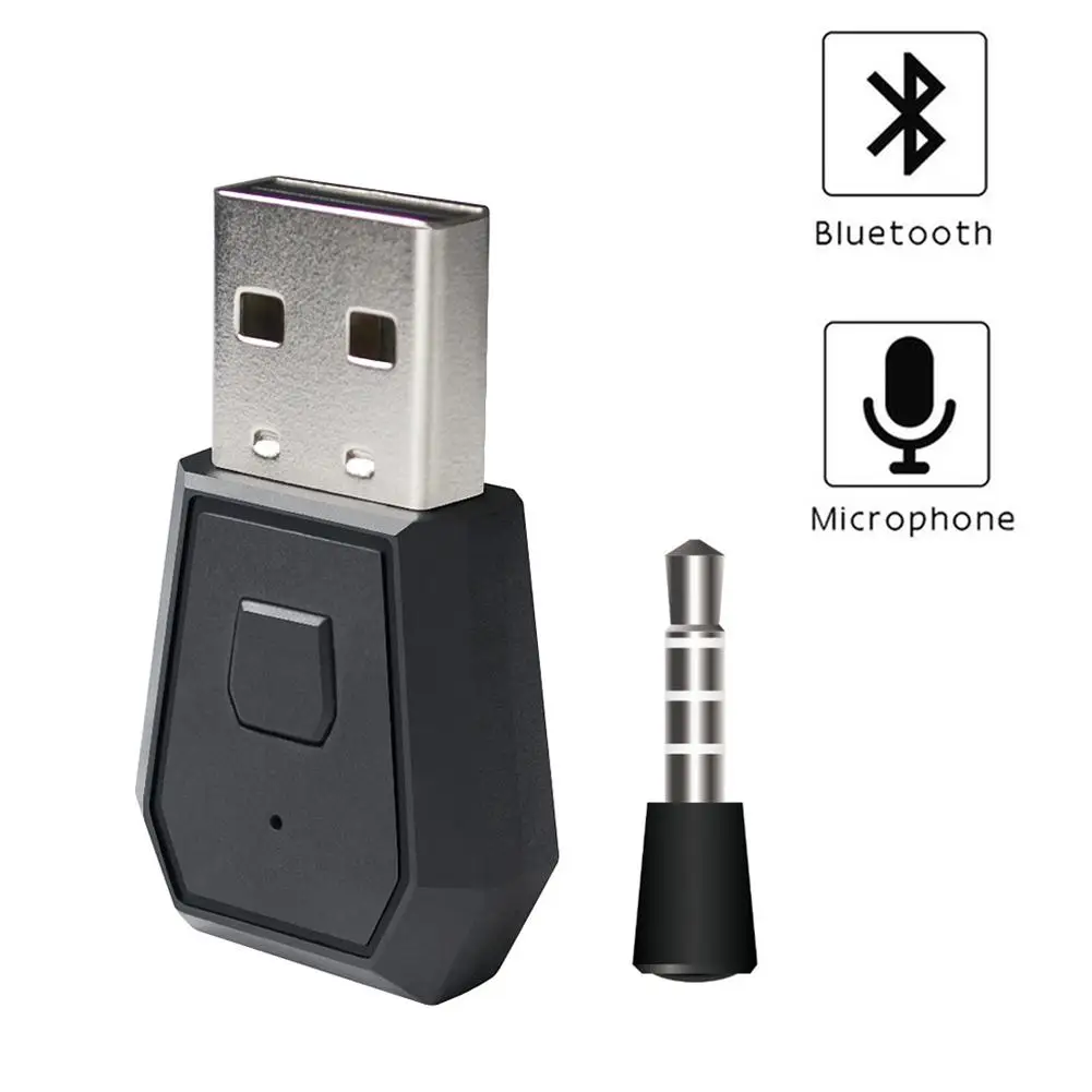 4,0 Bluetooth USB адаптер беспроводной игровой консоли адаптер приемник для PS4 переключатель геймпад пк ноутбук передатчик Аксессуары
