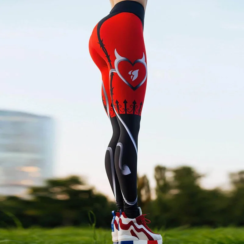 

Woman Leggings Ankle-Length Print Casual Comfortable Elastic Female Leggings Hot Style Hot Sale Pants Slim