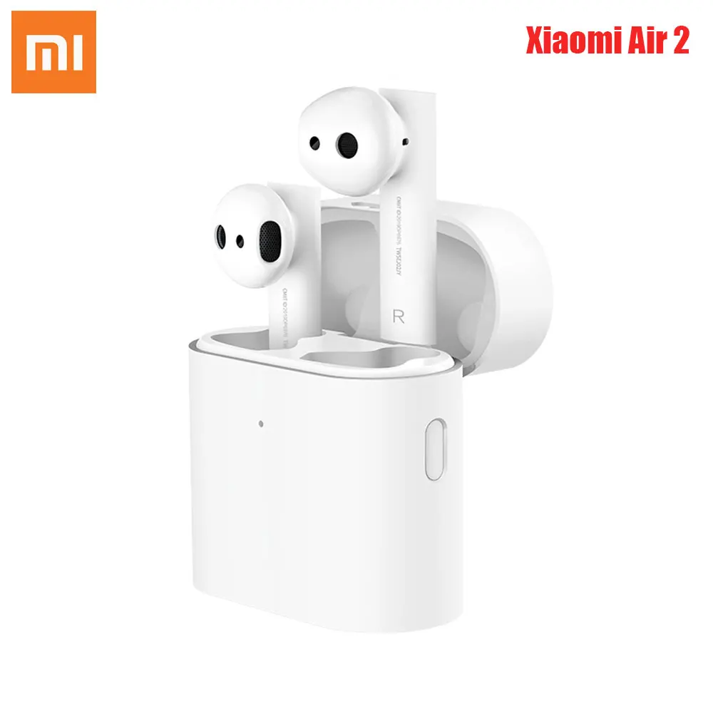 Xiaomi Airdots Pro 2 Air 2 TWS Bluetooth Headset 2 Mi True Wireless Earphone 2 Smart Voice Control LHDC Tap Control Dual MIC ENC - Цвет: Белый