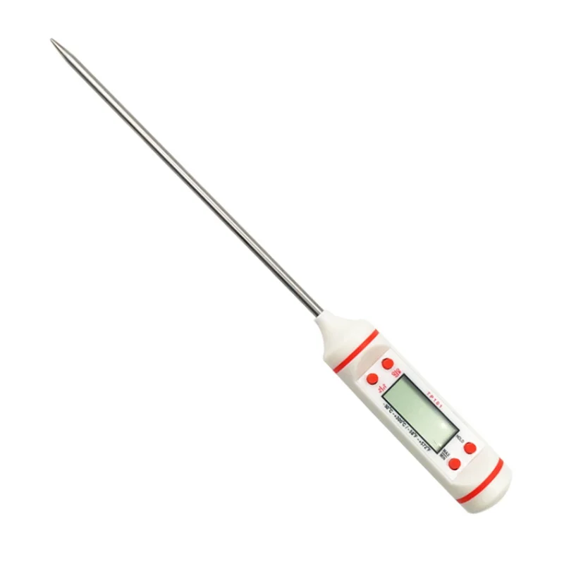 Цифровой ЖК-игольчатый инструмент для измерения температуры еды, молока, воды, приготовления пищи, духовки, термометр, электронный зонд для кухни