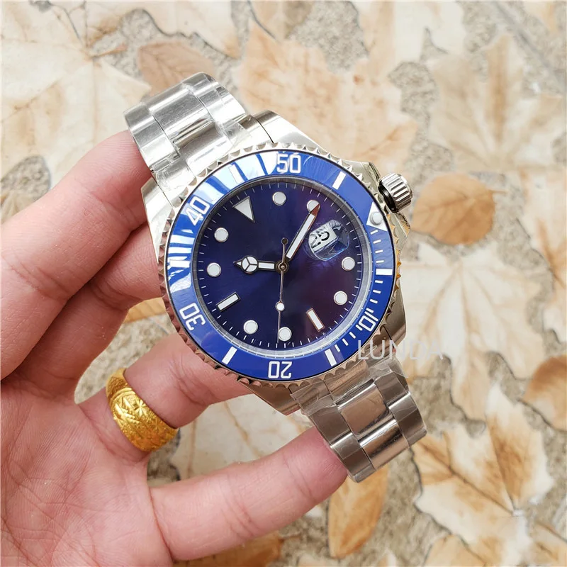 

Luxury Brand Ceramic End Adjustable GMT Mens AAA Mechanical RLX Automatic Movement Men Watch Designer Watches Wristwatches