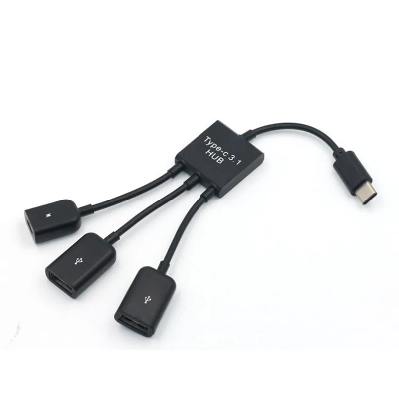3 в 1 кабель Micro USB OTG для передачи данных адаптер Папа мама игровой мыши и