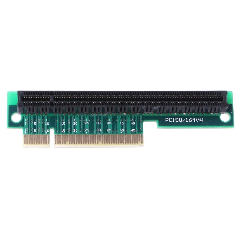 Переходник PCI E 8X на 16X переходник Express x8 x16 90 градусов конвертер прямоугольной