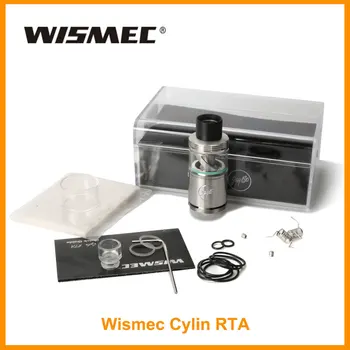 

Clearance Original WISMEC Cylin RTA Atomizer With 3.5ml Capacity 22mm Diameter Notch Coil Vaporizer For Cuboid Mini/RX300 E-Cig
