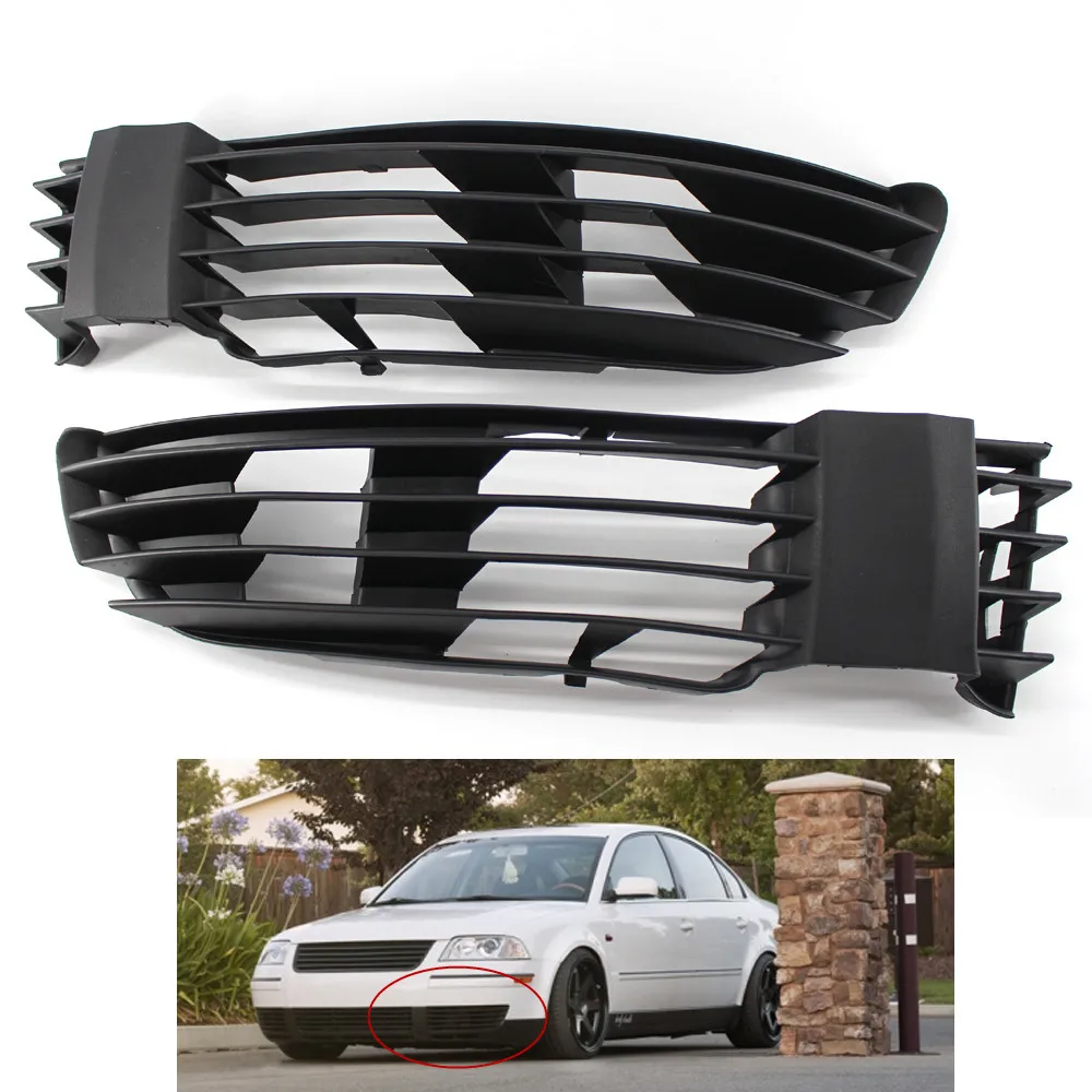 Передний бампер Нижняя решетка левая и правая подходит для VW Passat B5 B5.5 2002-2005 гриль