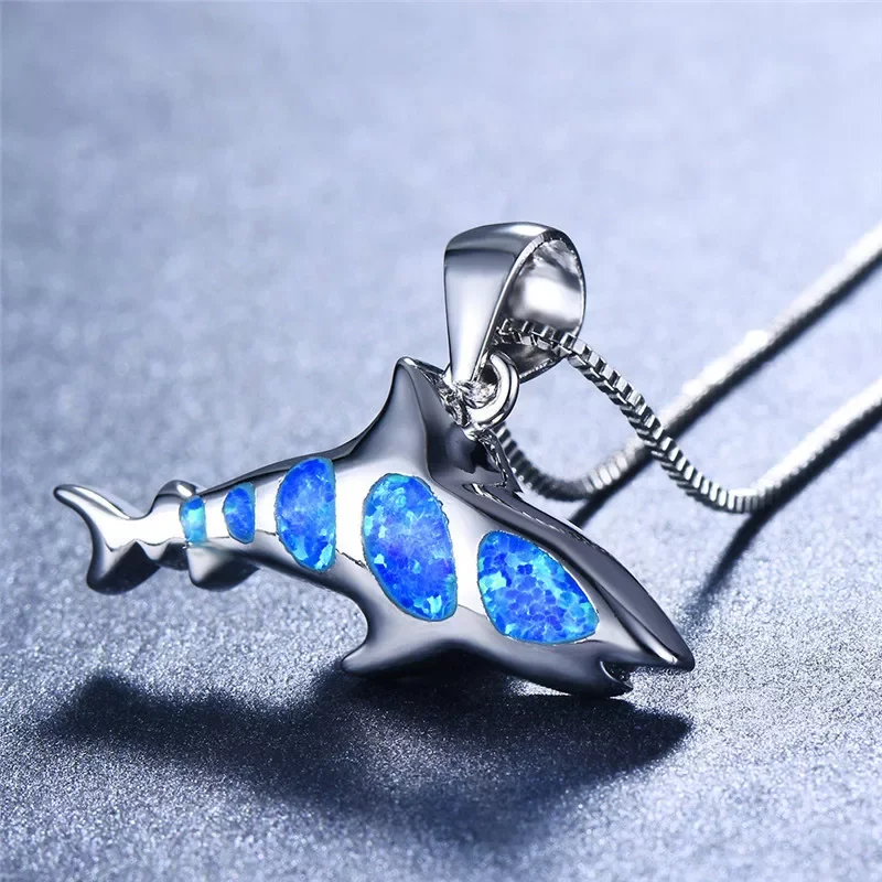 

Shark Opal Necklace