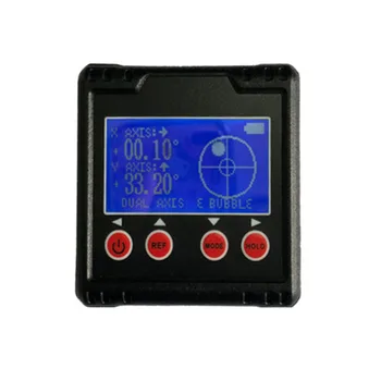 

Mini Level Ruler Strong Magnetic Plastic Inclinometer Digital Inclination Box