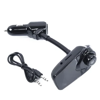 

Handsfree Wireless Bluetooth Car Kit FM-Transmitter Radio MP3-Player USB Charger