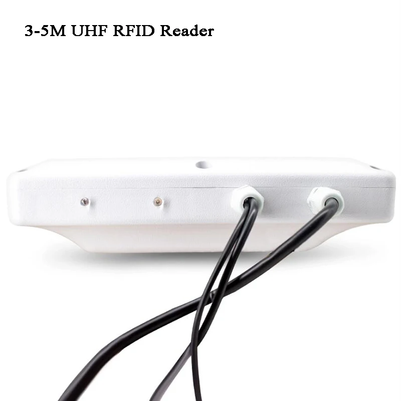 5 м UHF Автостоянка RFID считыватель длинный звонок RS232/RS485/WG 26/34 программируемый инфракрасный датчик движения Открытый 865-928 МГц ISO18000-6B
