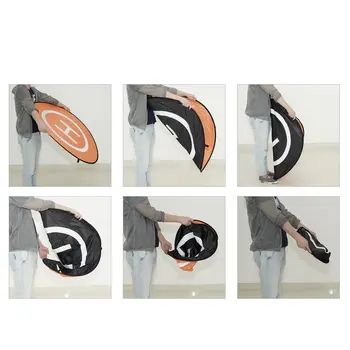 

55cm 75cm 110cm Fast-fold Landing Pad Universal FPV Drone Parking Apron Pad For DJI Spark Mavic Pro Drone Phantom 4 accessories