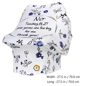 

1pc Multifunctional Nursing Cover Cotton Stroller Cover Breastfeeding Cloak