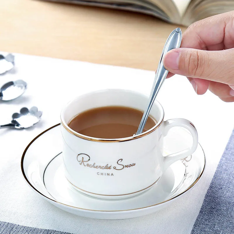 1 шт. качественная нержавеющая сталь форма цветка смешивающая ложка чашка