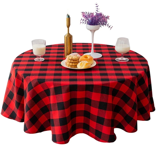 Toalha De Mesa Xadrez Toalha De Mesa Bordado Pano Tradicional Chinês Mesa  Redonda Toalhas De Mesa De Café; Drape; Coxim - Toalha De Mesa - AliExpress