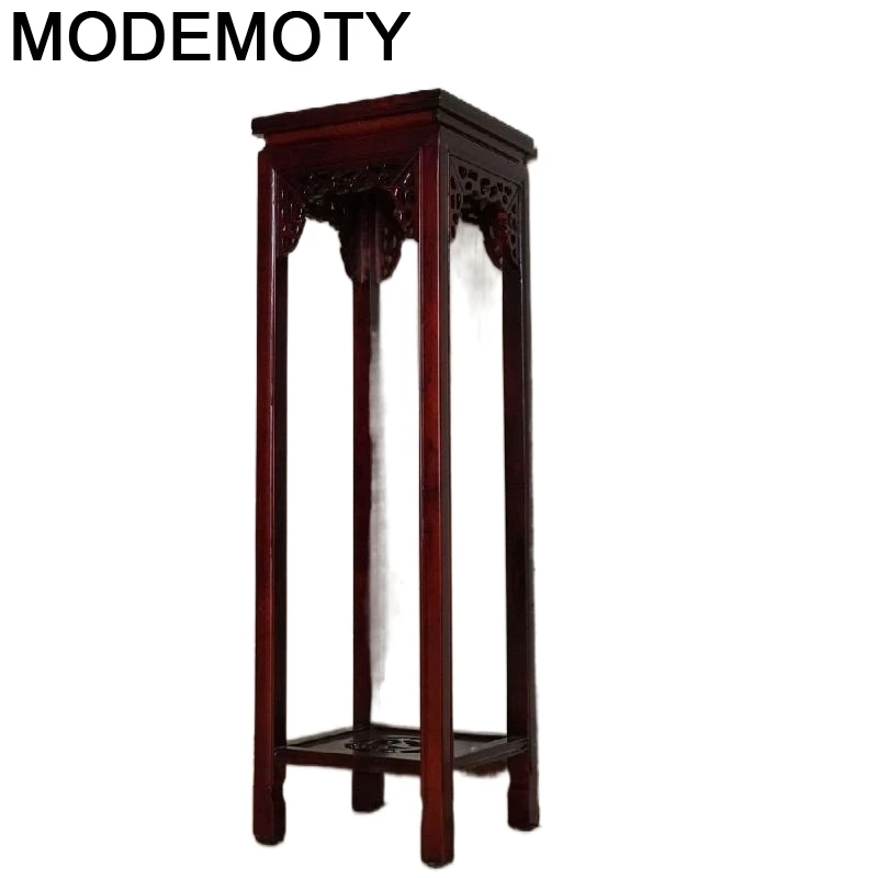 Флорес Scaffale Porta Piante Mueble Настольный деревянный завод Estante Para Plantas Pot Dekoration открытый