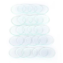 5 шт. прозрачные Круглые Хрустальные Часы с защитой от царапин, Стеклянная часть для ремонта часов, размер 36 мм/37 мм/38 мм/39 мм/40 мм, высокое качество