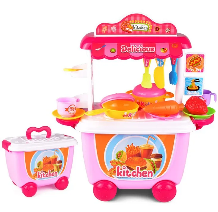 

Model Kitchen Play House Baby Toy GIRL'S Cooking 2 Cook 4 Cooking 6 Cooking CHILDREN'S Suit Girls 3-Year-Old