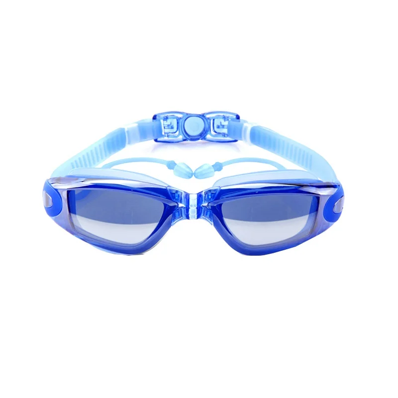 Мужские и женские диоптрические спортивные очки профессиональные силиконовые плавательные очки для близоруких Анти-туман УФ очки для плавания