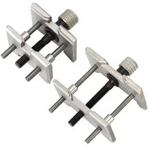 Часовой механизм держатель портативный тиски зажим Мини Прочный регулируемый челюсти часы зажим