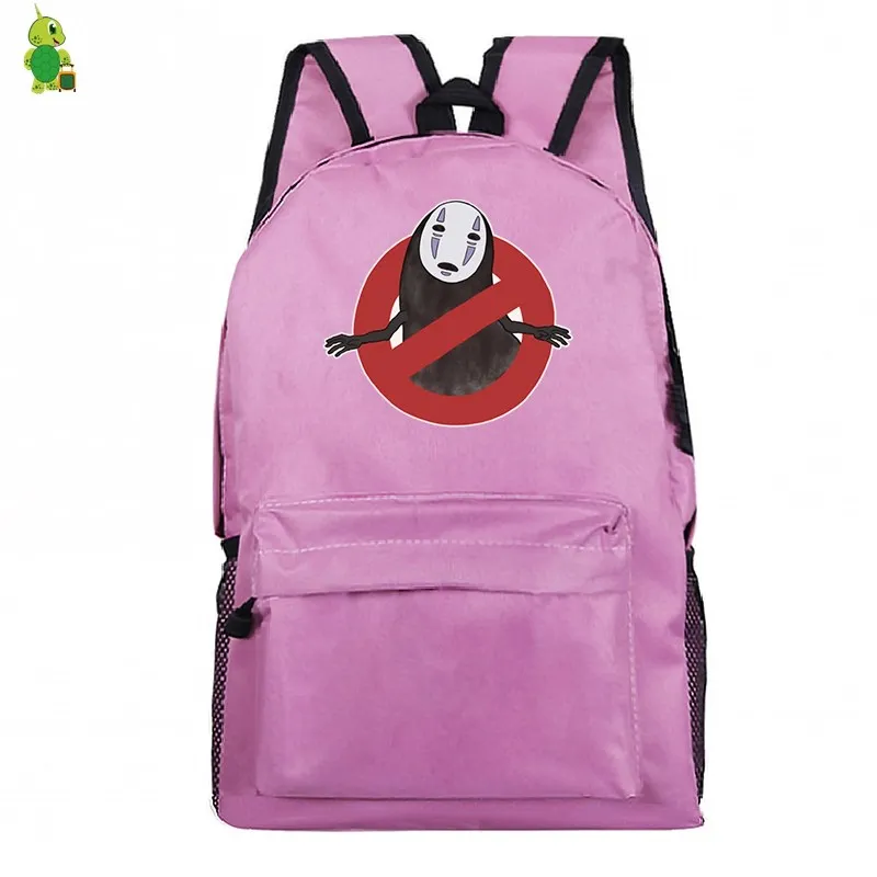 Школьные сумки Ghibli, Унесенные унесением, без лица, мужской рюкзак для подростков, женщин и мужчин, рюкзак для ноутбука, Детский рюкзак для книг, повседневные дорожные сумки