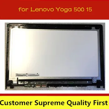 

for Lenovo Yoga 500 15 15" LCD touch screen tablet + assembly frame display 500-15ISK 80R6 15IBD 80N6 15IHW 80R40006US