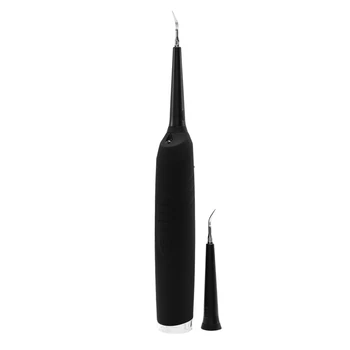 

Electric Tooth Cleaner Den-tal Ultrasonic Scaler Handpiece Detachable Piezo Scaler Handpiece Whiten Teeth Health Hygiene Black