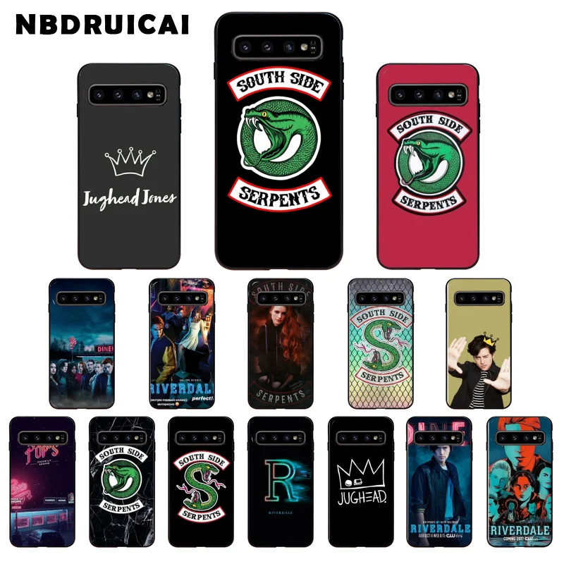 NBDRUICAI Riverdale South Side Serpents logo Чехол для телефона Samsung S9 plus S5 S6 edge S7 S8 S10 E plus|Бамперы| |