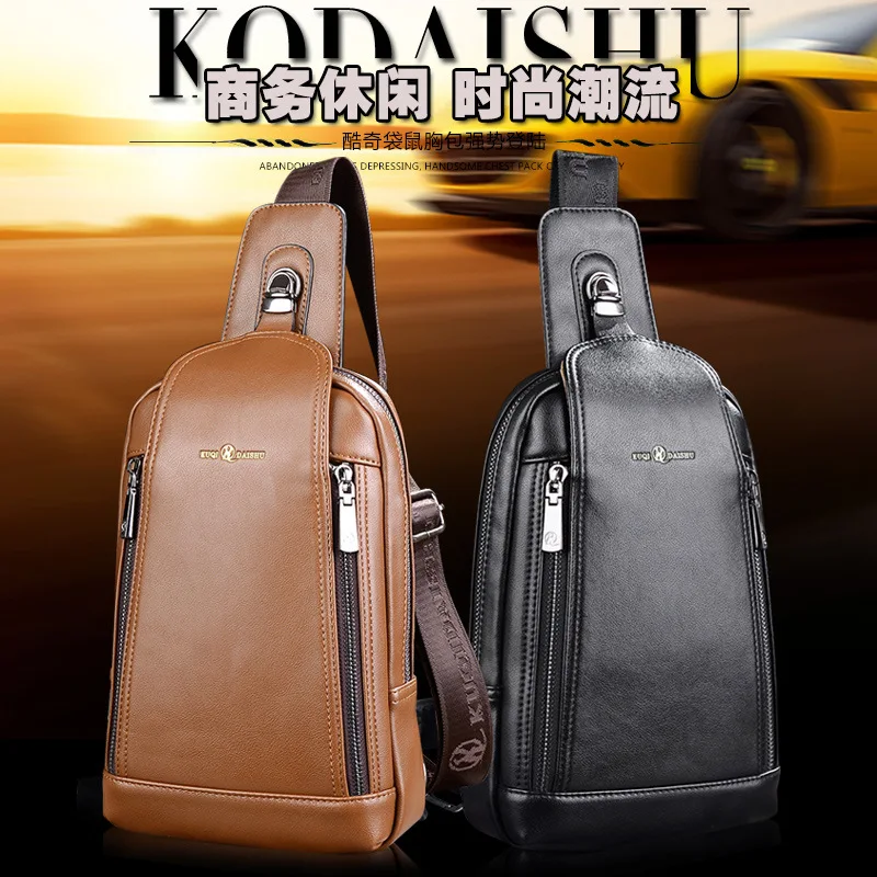 

New Style Daishu Spring Fashion Casual Chest Pack Brand Men Shoulder Chest Pack Support Gift Order