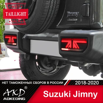 

For Car Suzuki Jimny Tail Lamp 2018-2020 LED Fog Lights Day Running Light DRL Tuning Car Accessories Jimny Tail Lights