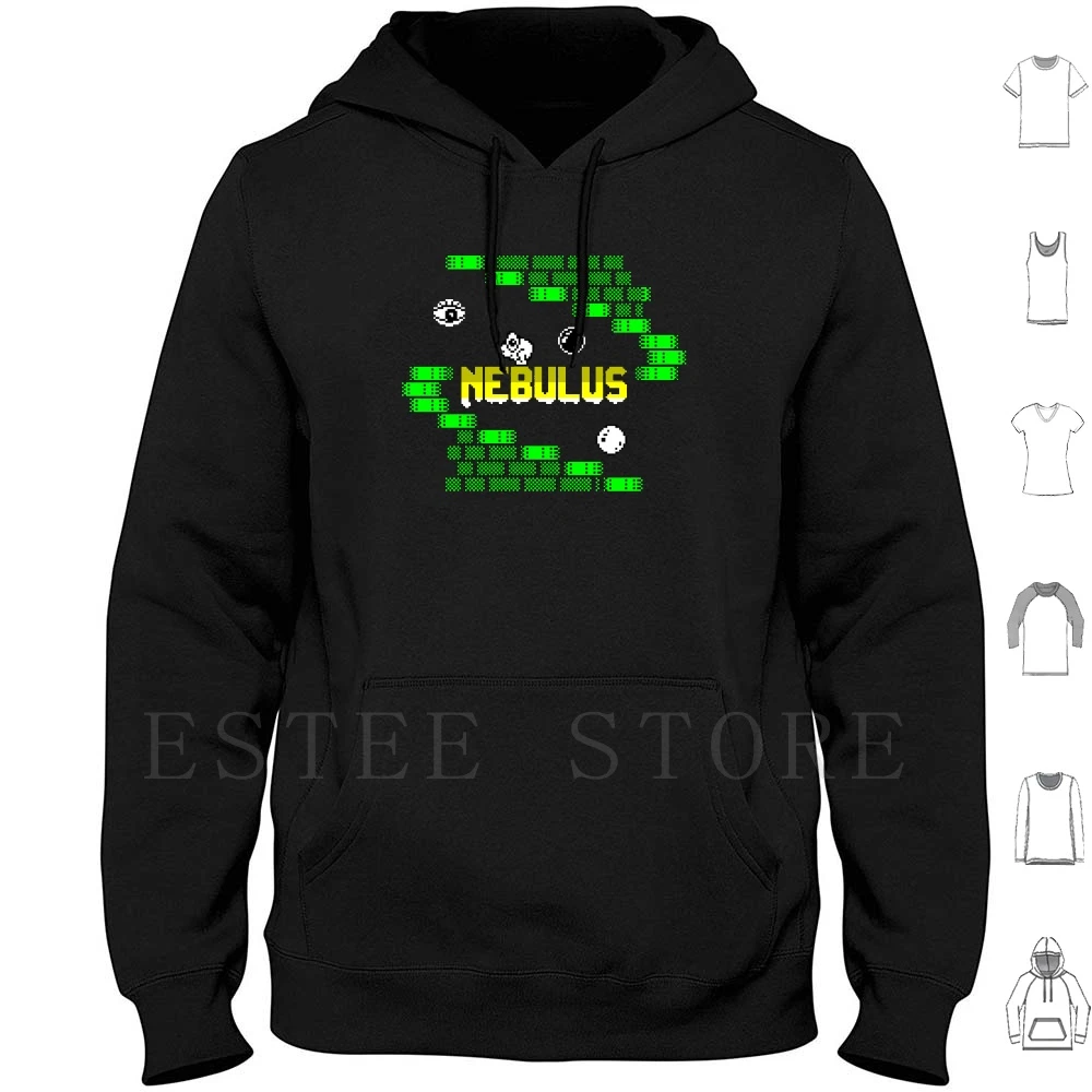 Nebulus Sudadera con capucha de manga larga, Zx Spectrum, Retro Pixel Game,  ordenador, vídeo, plataforma Nebulus, torre de rompecabezas|Sudaderas con  capucha y sudaderas| - AliExpress