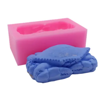 

Crab Design Soap Molds Mousse Cake Chocolate Mold Decorating Resin Crafts Gypsum Wax Silicone Mold