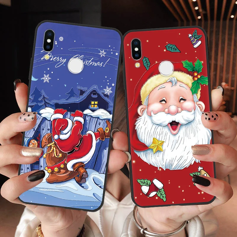 

Merry Christmas 3D Santa Claus Emboss Fundas For Huawei Honor 9X 20 Pro 20i 10i 20 10 9 8 Lite 8X 7X Mate 30 20 10 Lite Pro Case