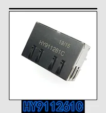 2 pces-20 pces original novo original autêntico hy911261c RJ-45 hy911261 rj45 dupla siamese interface de rede soquete