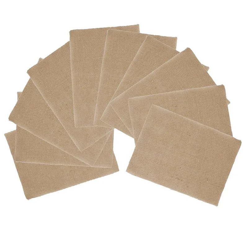 Модный коврик для стола hessian burlap подставки настольные наборы-10 s(коричневый