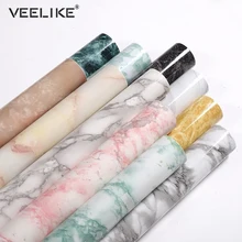 Стиль 1 метр водонепроницаемые виниловые мраморные обои самоклеящиеся современные настенные наклейки для гостиной кухни DIY украшение комнаты
