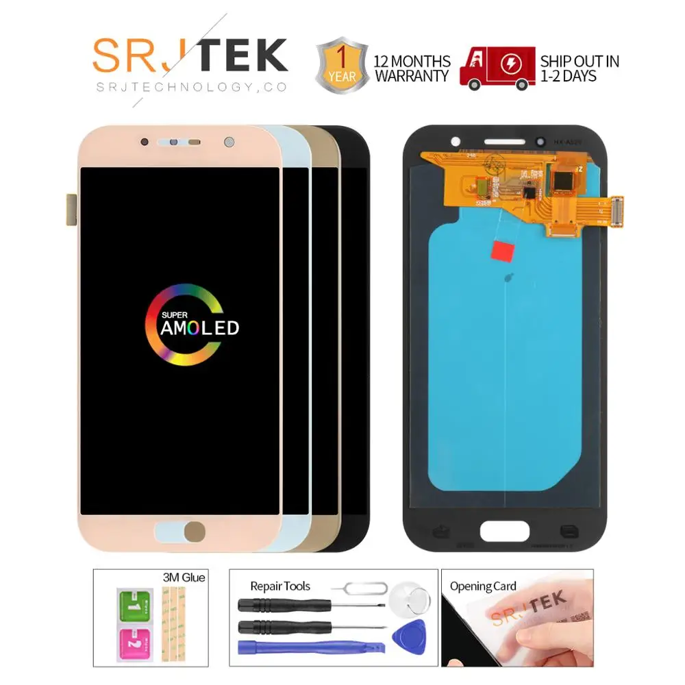 Оригинальный 5 2 &quotдля samsung A520 lcd A5 2017 для дисплей ЖК-экран сенсорный дигитайзер