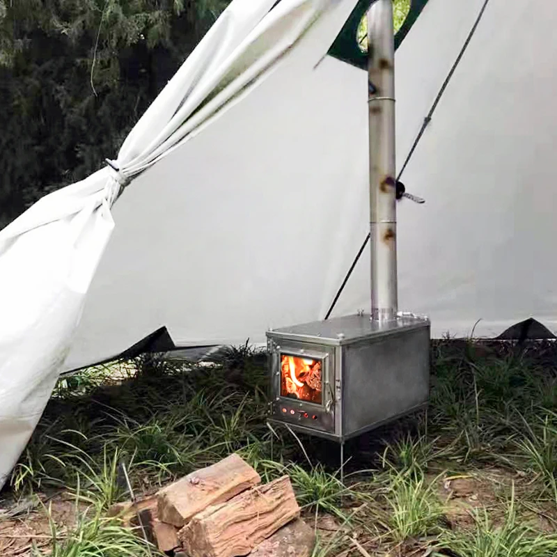 Thouswinds チタン合金薪ストーブ 超軽量 多目的 テント暖房 屋外サバイバル Outdoor Stoves Aliexpress