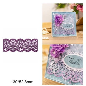 

Metal Cutting Dies Flower Lace Gear Round Frame Making Handkerchief Embellishment Making Cards Handcraft Lattice Retro Dies New