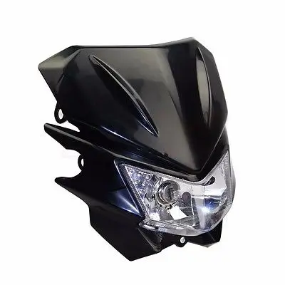 Фара мотоциклетная черная 35 Вт для мотоциклов Honda Kawasaki Suzuki Yamaha KTM| |