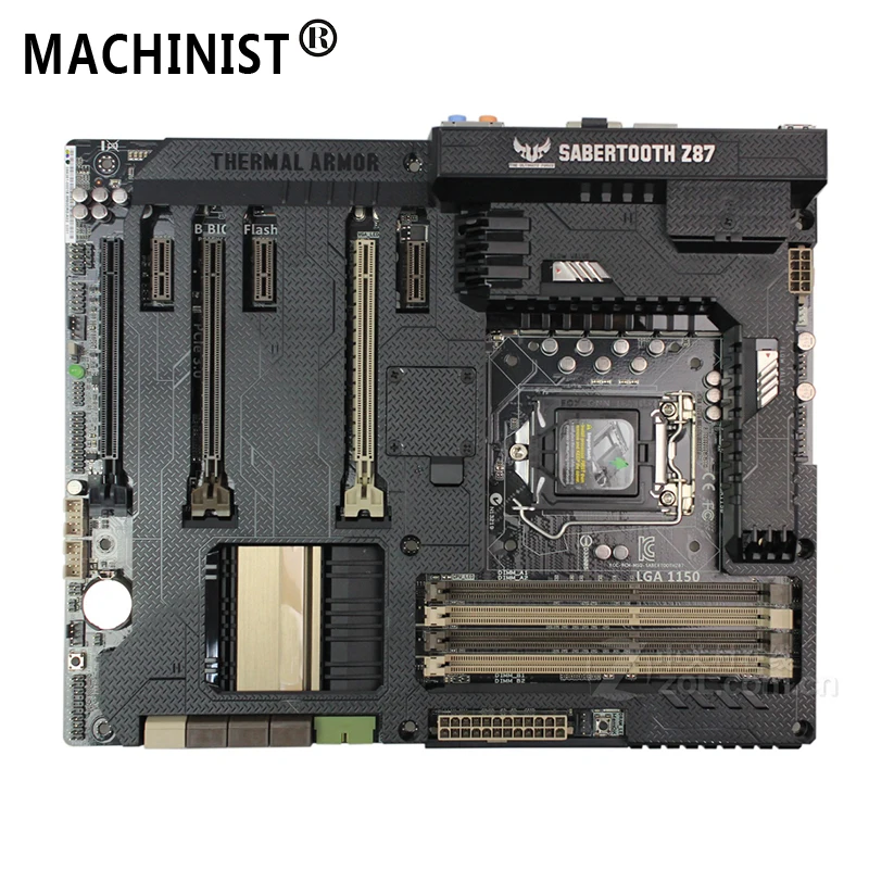 

For ASUS SABERTOOTH Z87 Desktop motherboard Intel Z87 LGA 1150 ATX DDR3 32GB SATA3.0 USB3.0 100% fully Tested Free shipping