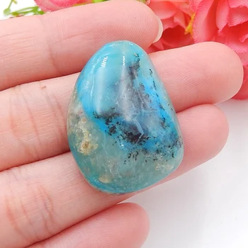 

Blue Opal Natural stone Cabochon,27x22x9mm,7.31g