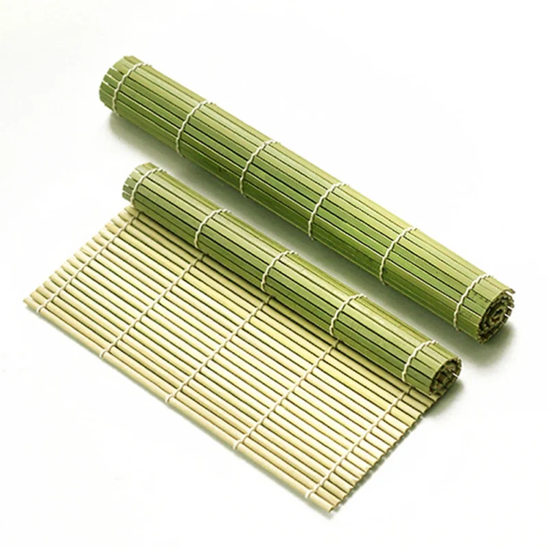buy Bamboo DIY Sushi Mat Onigiri Rice Roller Sushi Rolling Roller Hand Maker Sushi Tools