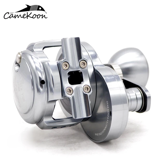 CAMEKOON Conventional Lever Drag Wheel 4.9:1 Saltwater Surf