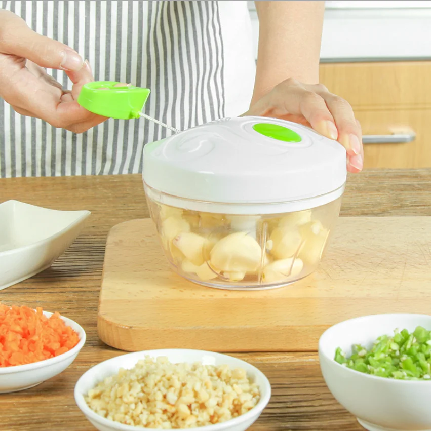 Многофункциональная Ручная Веревка аксессуары для кухни быстрые измельчители