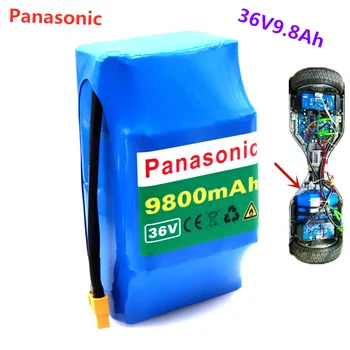 

100% New 10S2P 36v lithium-ion rechargeable battery 9800 mAh 9.8AH battery pack for electric self-suction hoverboard unicycle