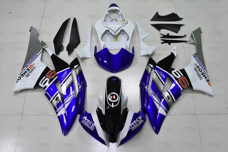 Наборы обтекателей для YZFR6 2013 Обтекатели 2011 YAMAHA наборы 2008 2015 синий белый|Полные