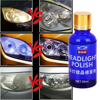 

NEW 50ML Oxidation Rearview Coating Headlight Polishing Repair Car Coating Anti-scratch Headlight Liquid Repair Solution Ki F5N5