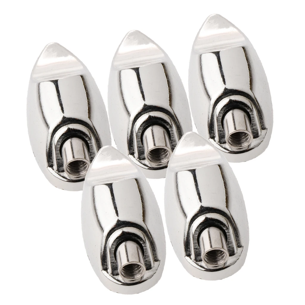 5 Pieces Snare Drum Lugs Hooks Claws  for Drum Set Kit Precussion Instrument 6 x 2 x 2cm