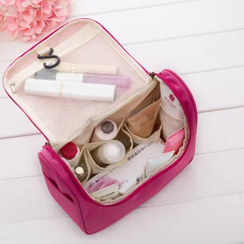 

Makeup bag Cheap Women Bags Men Large Waterproof Nylon Travel Cosmetic Bag Organizer Case Necessaries Make Up Wash Toiletry Bag