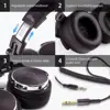 Auriculares estéreo con cable Oneodio, auriculares profesionales para DJ de estudio con micrófono sobre la oreja, auriculares de estudio con graves ► Foto 3/6